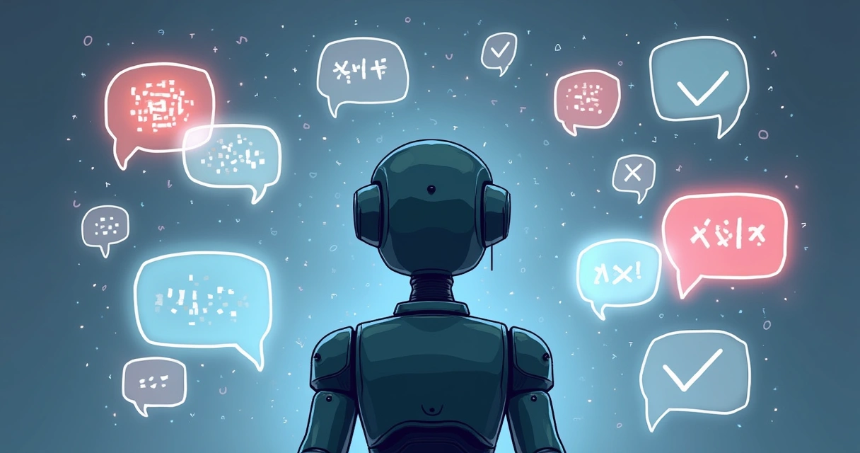 Conceptual illustration of AI hallucinating. 